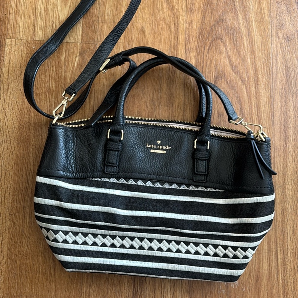 Kate Spade Jackson Street Small Dixon Fabric Satchel Crossbody